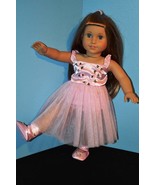 Awesome Pink Ballerina Tutu Outfit for all 18 Inch Dolls-Dance, Christma... - £11.79 GBP