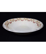 Vintage Ceramic 8.5&quot; Serving Bowl ~ Edwin Knowles Pottery, Roses, Ribbon... - $66.94 CAD