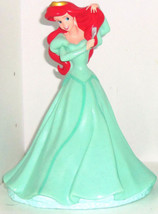 Disney Princess Ariel Mermaid Bank Coin Money Theme Parks Green Dress Fork New - £39.92 GBP