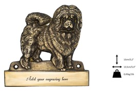 Chow chow, dog plaque, can be engraved, limited edition, ArtDog - £60.49 GBP