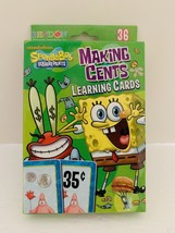SpongeBob SquarePants Making Cents 36 Learning Cards - £10.82 GBP