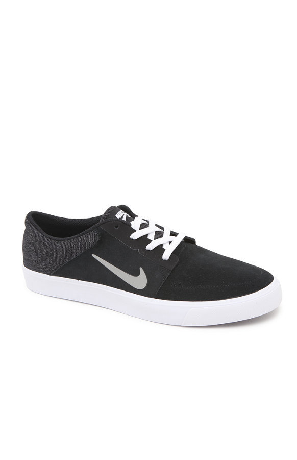 Primary image for MEN'S GUYS NIKE SB PORTMORE BLACK SKATEBOARDING SHOES SNEAKERS NEW $85 001