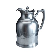 1950&#39;s Hotel Statler Insulated Hot water Pitcher for coffee with room number - £100.43 GBP