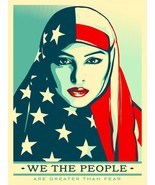 We The People Muslim Women March Trump Protest Print Poster 14x21&quot; 24x36... - £9.57 GBP+