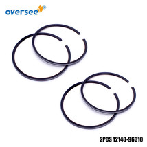 2Pcs 12140-96310 /96361 Piston Ring Set For Suzuki DT20 25 30HP 71MM 2T Outboard - $21.00