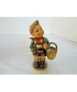 M.J. HUMMEL GOEBEL W. GERMANY VILLAGE BOY 51/0  6.25&quot; H  - $14.80