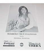 Kimberly McCullough Autograph Reprint Photo 9x6 General Hospital 2006 GH - £7.97 GBP