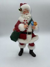 Possible Dreams Department 56 Santa 11” Figurine Christmas Candy Lollipo... - £27.15 GBP