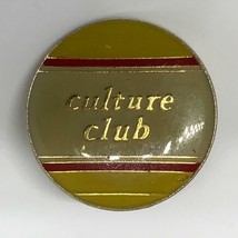 Vintage 1980s Rock &amp; Rolle Emaille Pin Culture Club Jungen George - £25.97 GBP