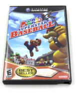 Mario Superstar Baseball (Nintendo GameCube, 2005)  With Manual &amp; Case E... - £96.71 GBP