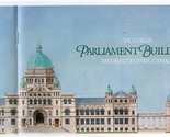 Victoria&#39;s Parliament Buildings Booklet British Columbia History Archite... - £9.49 GBP