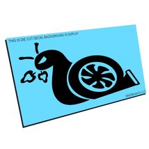 MHDStickerCo - Turbo Snail Vinyl Decal Sticker Bumper Window Laptop Gift Tumbler - £4.45 GBP