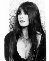 Caroline Munro Dracula A.D. 1972 16x20 Canvas Very Busty in Black Outfit Hammer - $69.99