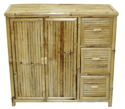 Bamboo Tiki Chest with 3 Drawers - $259.00