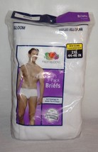 New White Briefs (3) Pack 2XL 44-46 in Fruit of the Looms Full Coverage ... - $19.99