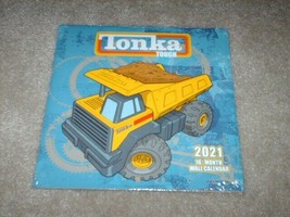 2021 Tonka  Tough Calendar 16 Month Wall Calendar Dump Truck Brand New 1... - $9.75