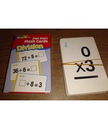 Lot of 2 Decks -Division &amp; Multiplication Flash Cards - Ages 5 to 10 - $2.73 CAD