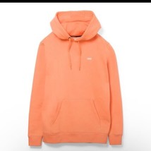 MÉDIUM Vans Comfycush Soft Sueded Fleece Pullover Hoodie Sweatshirt Orange NWT - £31.23 GBP