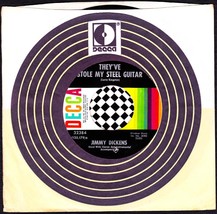 Jimmy Dickens 45 RPM - They&#39;ve Stole My Steel Guitar / Someday You&#39;ll Call My Na - £9.94 GBP