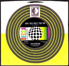 Jan Howard 45 RPM - Any Old Way You Do / Your Ole Handy Man - £9.59 GBP