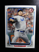 2014 Bowman #207 Hyun-Jin Ryu Los Angeles Dodgers Baseball Card - £0.78 GBP