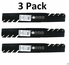 302-616 (3pack) Stens Toothed Blade, 16 1/4in  L, 5/8in  Center hole - £47.92 GBP