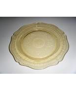 Federal Glass Amber Yellow Depression Glass Patrician Spoke Scalloped Ed... - £17.76 GBP