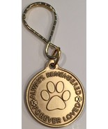 Always Remembered Forever Loved - A True Friend Dog Pet Memorial Key Cha... - £7.68 GBP