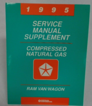 1995 Dodge RAM Furgone Wagon Servizio Riparazione Shop Manuale Integratore CNG - $8.98