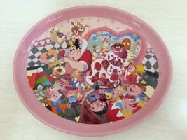 Tokyo Disneyland Alice in Wonderland Plate. Classic Party Theme. Rare Item - £23.11 GBP