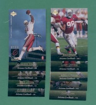 1995 Upper Deck Arizona Cardinals Football Set  - £1.95 GBP