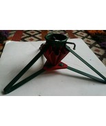 Vintage Table Top Christmas Tree Stand S-B MFG CO PAT&#39;D MILWAUKEE USA - €9,38 EUR