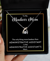 Nice Gifts For Mom, Necklace For Mom, Administrative Assistant Mom Necklace  - £40.05 GBP