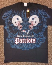 NEW ENGLAND PATRIOTS FACE OFF  T Shirt NFL LICENSED Apparel - £19.97 GBP
