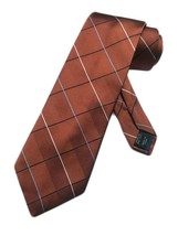 Jos. A. Bank Men&#39;s Silk Necktie Joseph A - One Size Neck Tie (Russet Brown) - £12.39 GBP