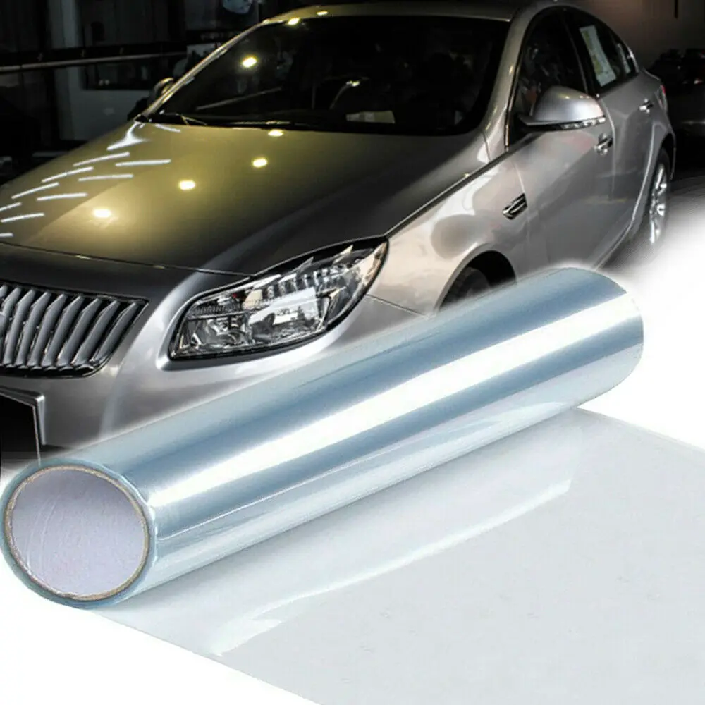 30*100cm  Car Transparent Light Protector Film Bumper Hood Paint Protection - £9.92 GBP
