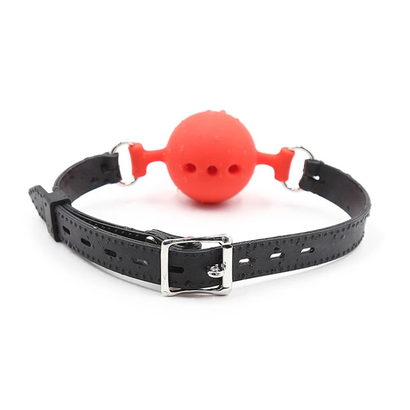 Adult games silicone open mouth gag ball a a a ball gag in mouth fetish slave thumb200