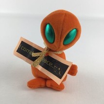 Space Alien 5&quot; Plush Bean Bag Stuffed Animal Toy Extra Terrestrial Vintage 90s - £21.40 GBP