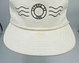 Vtg Luther TX Trucker Hat  Adjustable Snapback White Yupoong Rope - £11.42 GBP