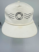 Vtg Luther TX Trucker Hat  Adjustable Snapback White Yupoong Rope - £11.40 GBP