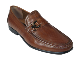 Men&#39;s Shoes Steve Madden Soft Leather upper Slip On Chivan Tan - $116.99