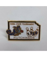 Vintage 1989 KWBA State Bowling Tournament Hutchinson Award Lapel Hat Pin - €4,77 EUR