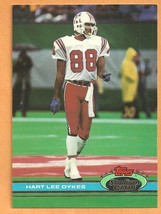 New England Patriots Hart Lee Dykes 1991 Topps Stadium Club Football Card 261 - £0.39 GBP