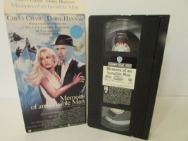Memoirs Of An Invisible Man Chevy Chase Daryl Hannah Vhs Video Tape L42G - £3.48 GBP