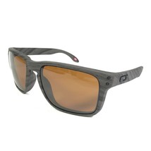 Oakley Sonnenbrille Holbrook XL OO9417-0659 Grau Woodgrain Polarisiert Wolfram - $168.28