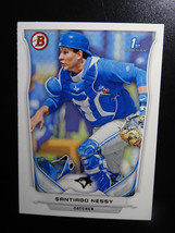 2014 Bowman #BP88 Santiago Nessy Toronto Blue Jays Baseball Rookie Card - £0.79 GBP