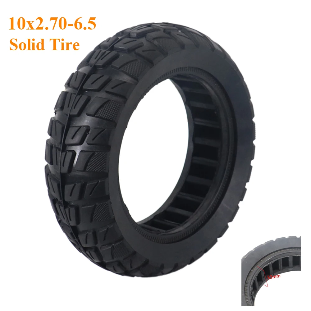 10 Inch Electric Scooter Solid Tire 10x2.70-6.5 Solid Tire 70/65-6.5 Universal T - £244.25 GBP