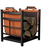 Panacea Products 15245 Mission Log Bin with Log Carrier,green - $130.11 CAD