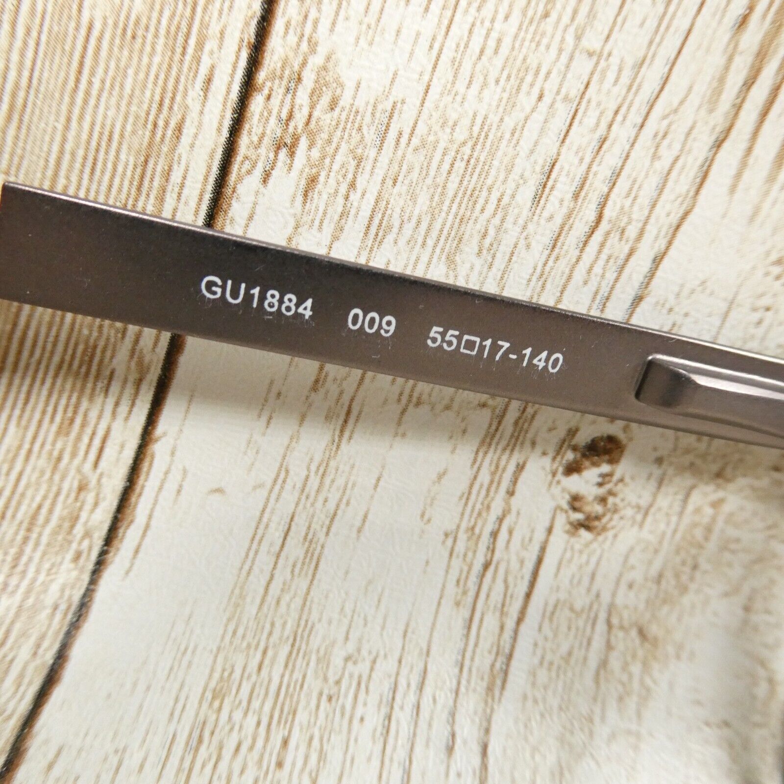Guess Men's Gunmetal Rectangular Eyeglasses FRAMES ONLY - GU 1884 009 55-17-140 Item image 11