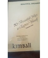 Schöne Dreamer - Notenblatt - $41.00 CAD